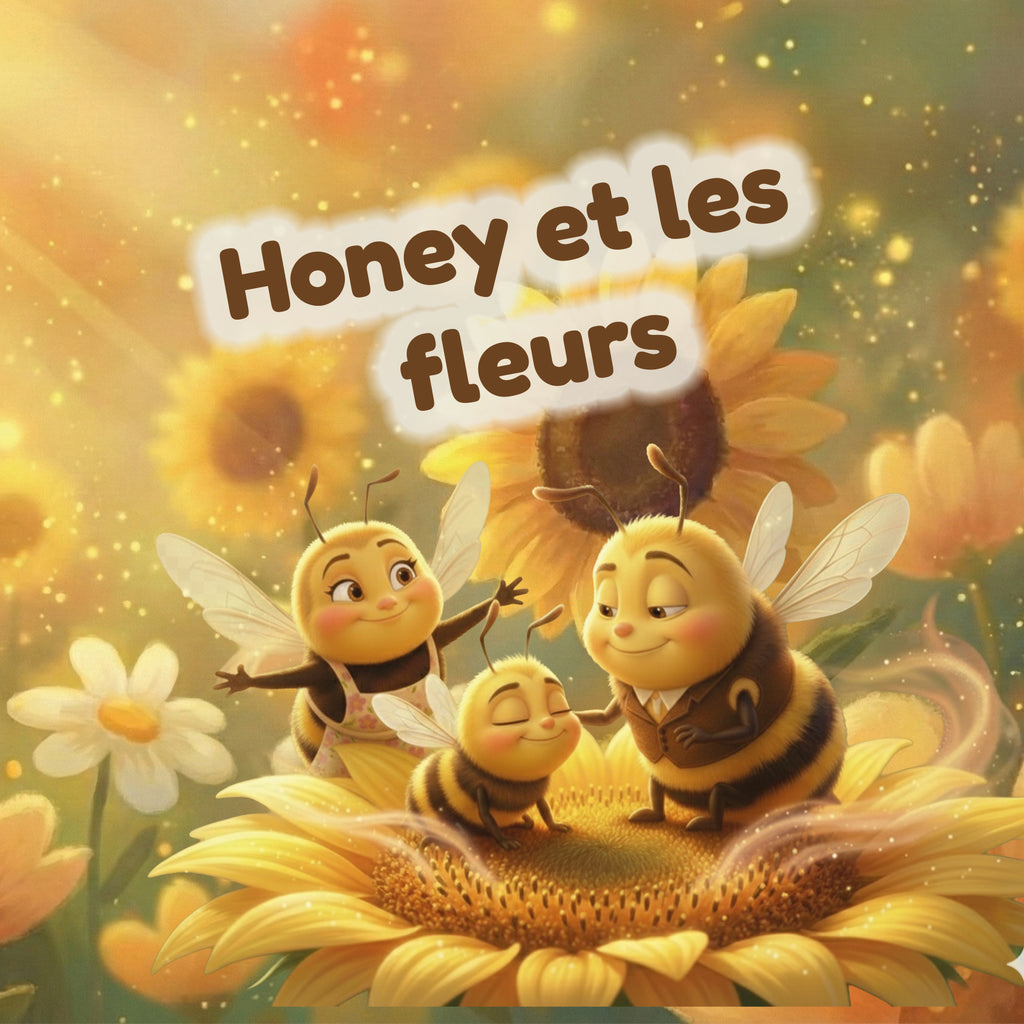 Honey et les fleurs 15x15 - Précommande