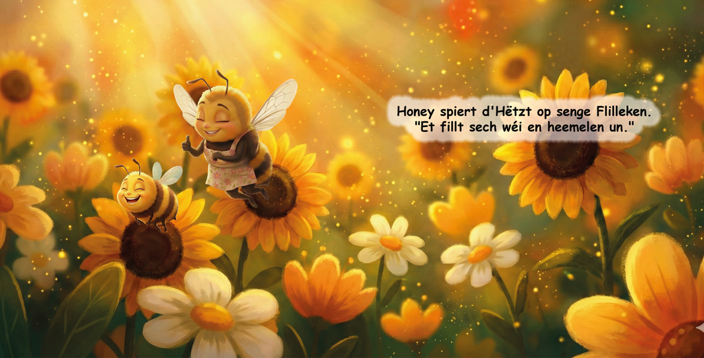 Honey an d´Blummen 15x15 - Virbestellung