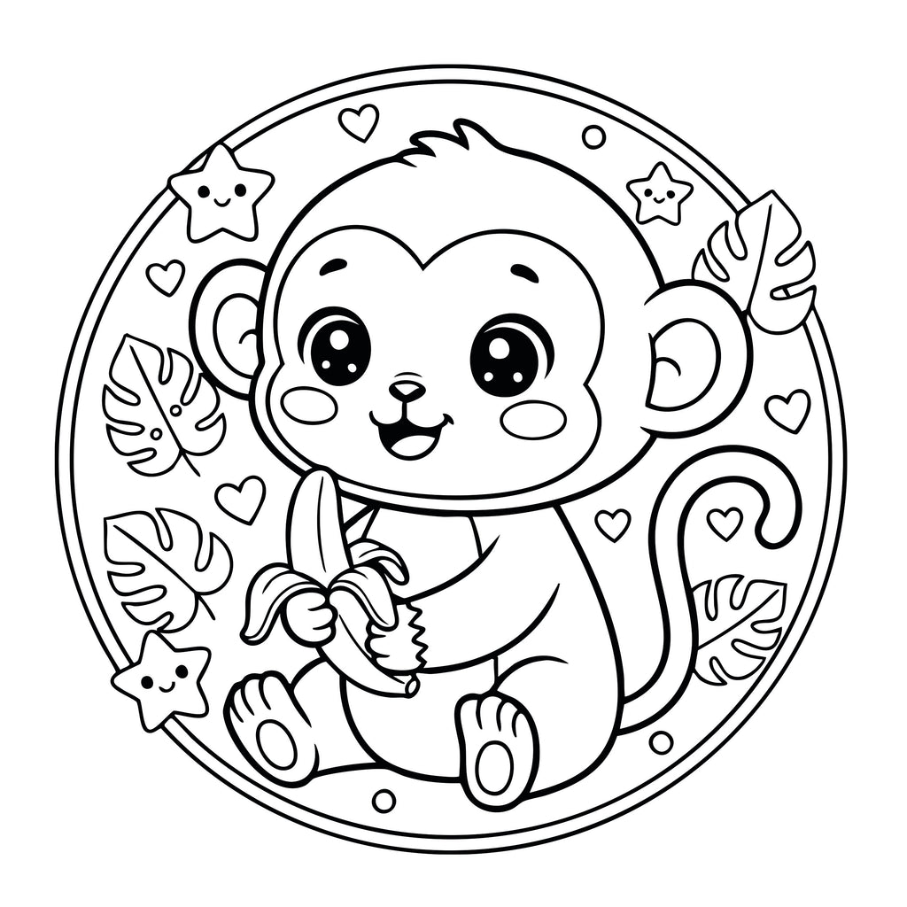 Mein Malbuch – Süße Tierwelt (PDF Download)