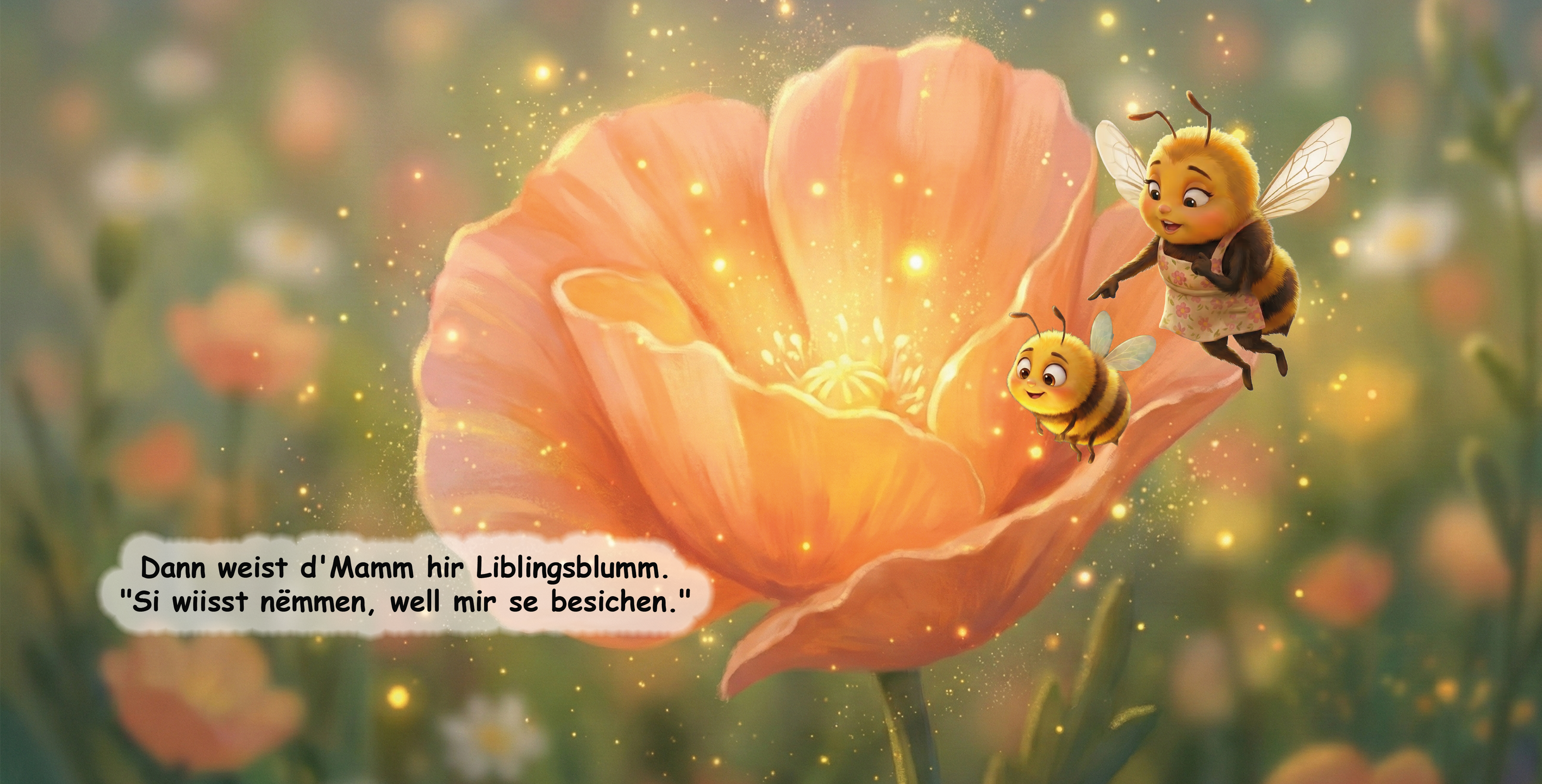 Honey an d´Blummen 15x15 - Virbestellung