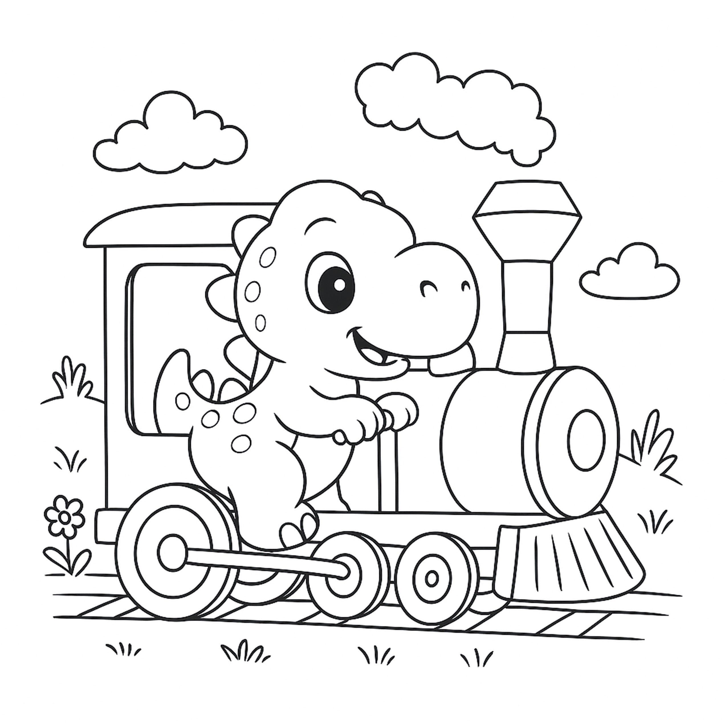 Mein Malbuch – Dino Abenteuer (PDF Download)