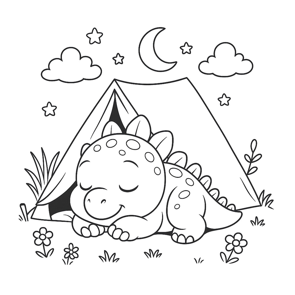 Mein Malbuch – Dino Abenteuer (PDF Download)