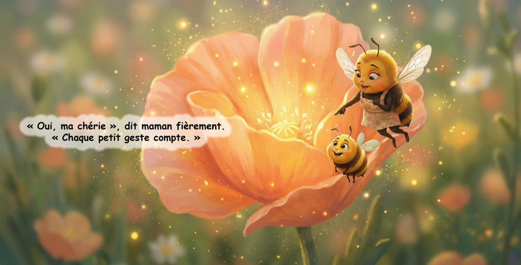 Honey et les fleurs 15x15 - Précommande