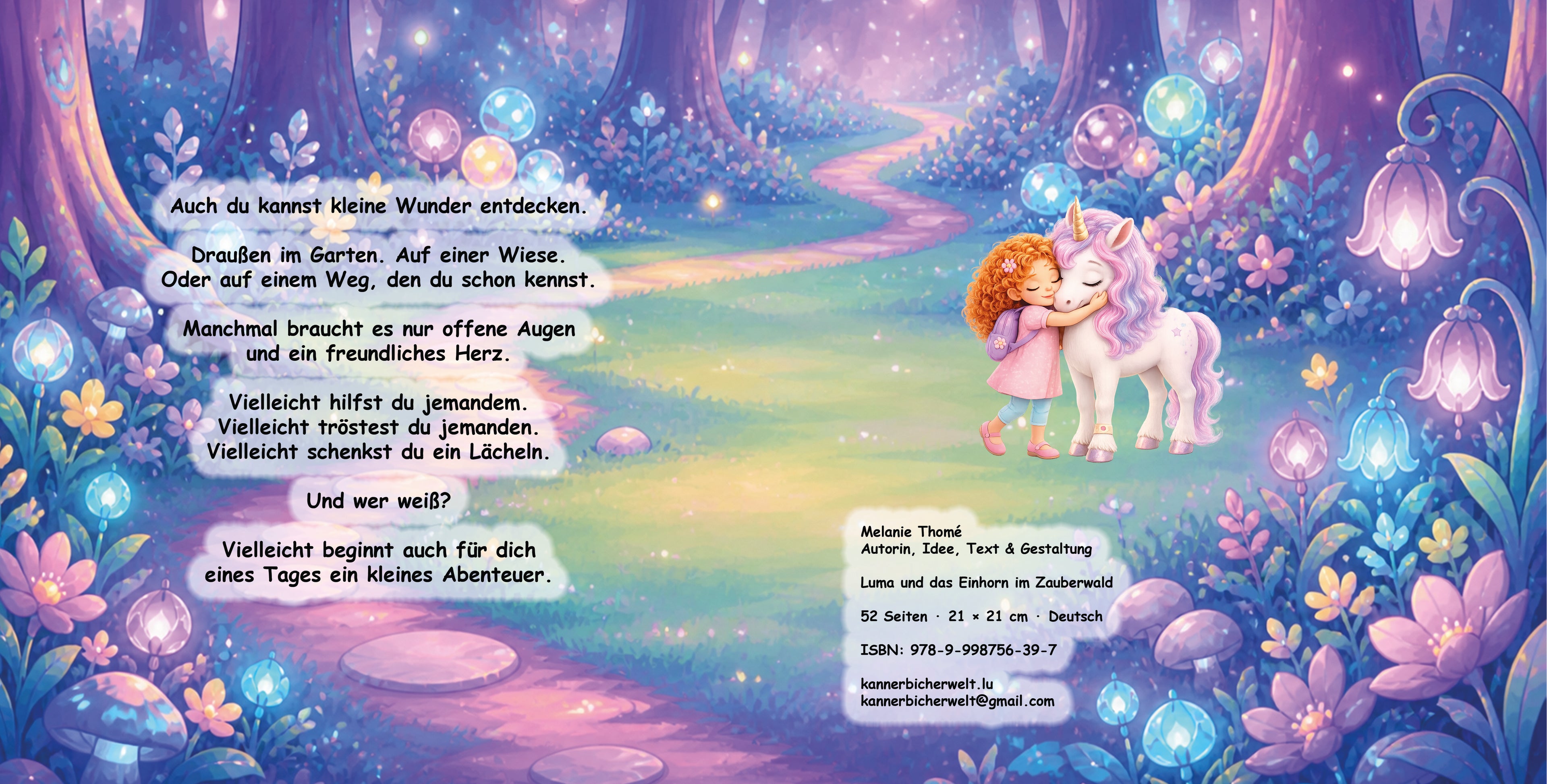 Luma und das Einhorn im Zauberwald - Vorbestellung