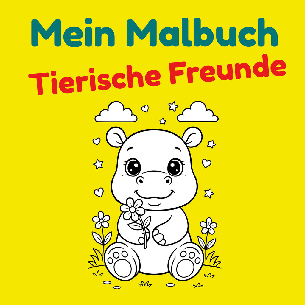 Mein Malbuch – Tierische Freunde (PDF Download)