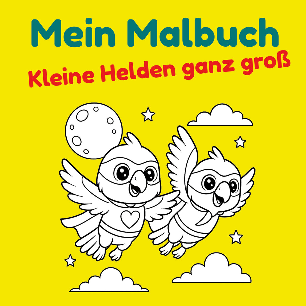 Mein Malbuch – Kleine Helden ganz groß (PDF Download)