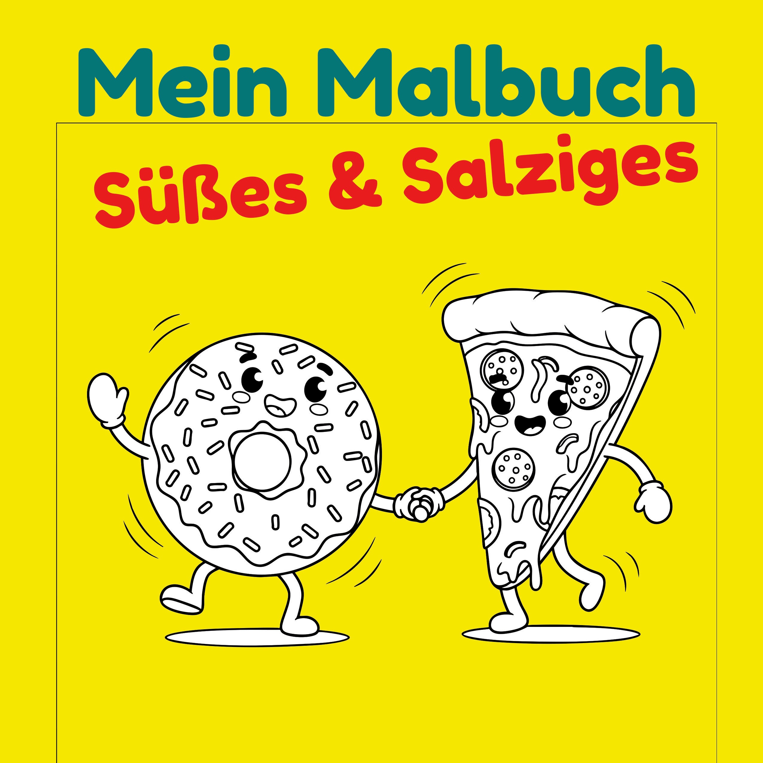 Mein Malbuch – Süßes und Salziges (PDF Download)
