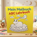 Malbuch ABC Lehrbuch